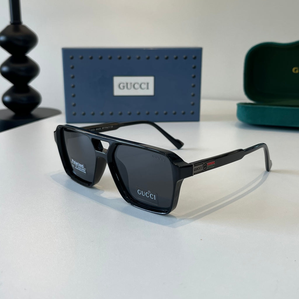 Gucci Fashion Black Lens Sunglasses for Men & Women - 486454 - detail image 3