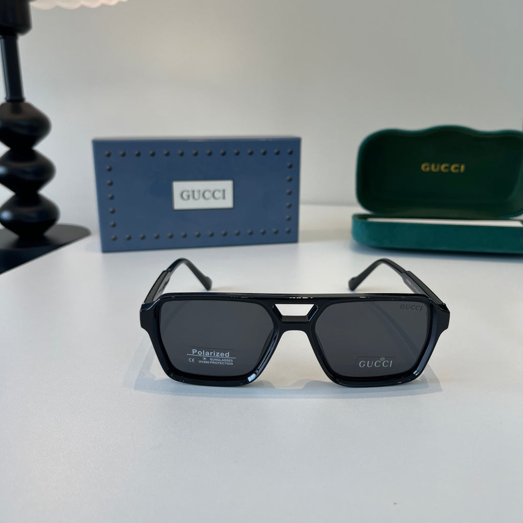 Gucci Fashion Black Lens Sunglasses for Men & Women - 486454 - detail image 2