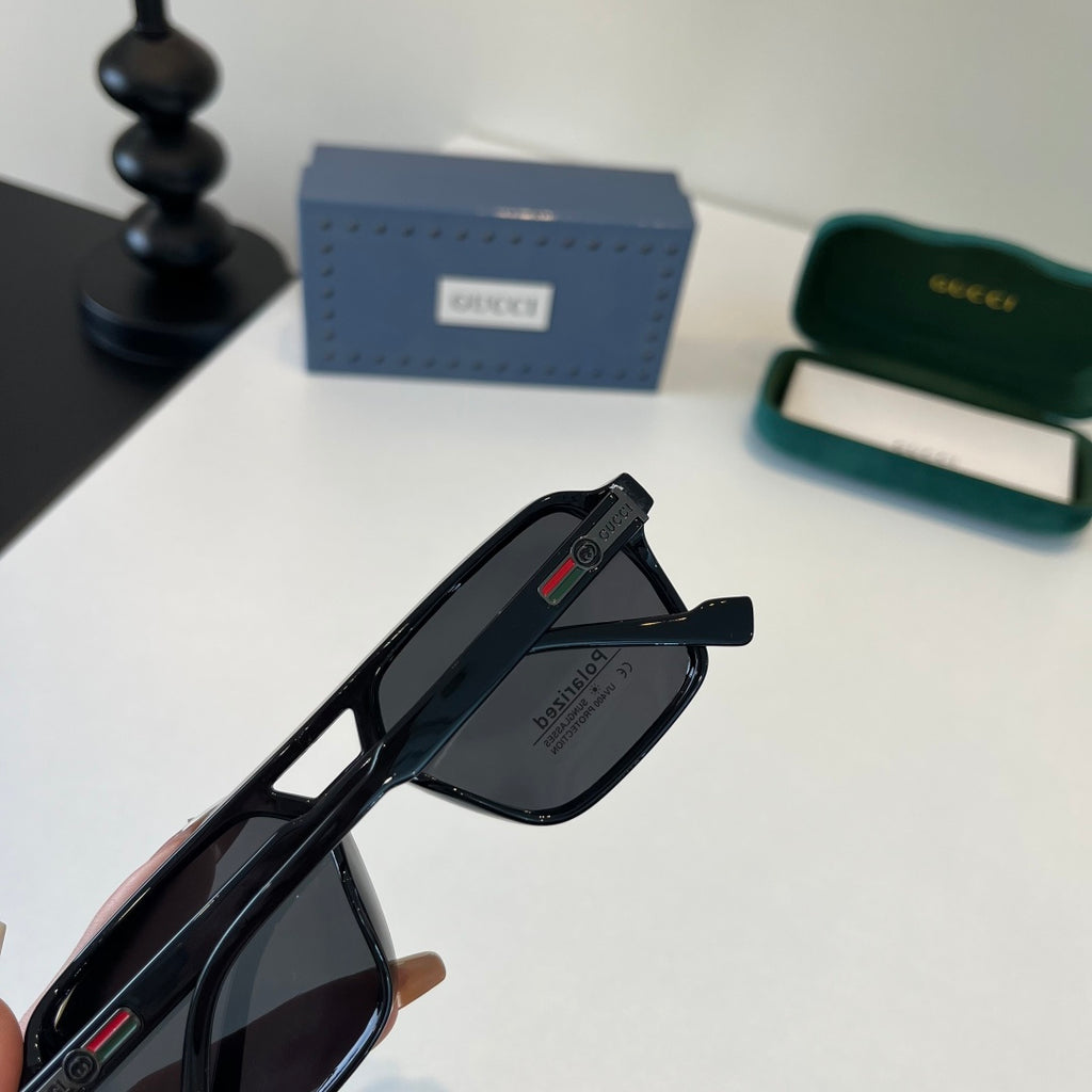 Gucci Fashion Black Lens Sunglasses for Men & Women - 486454 - detail image 7