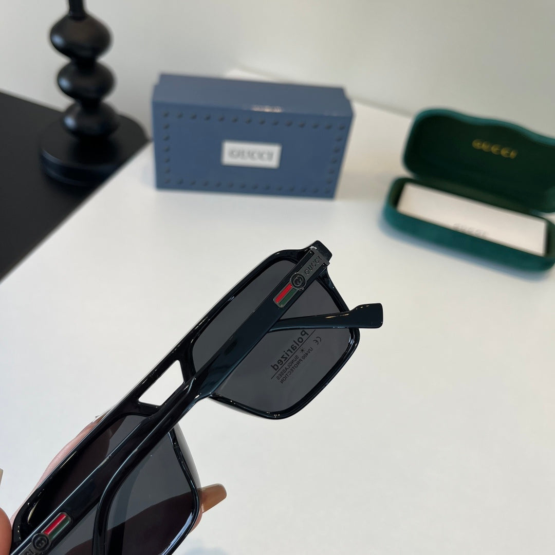 Gucci Fashion Black Lens Sunglasses for Men & Women - 486454 - detail image 7