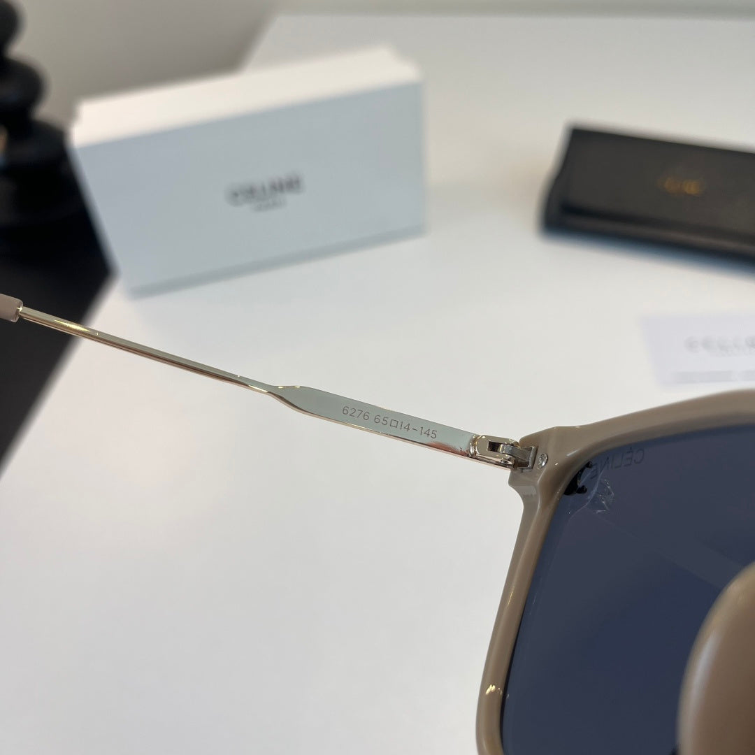 Celine Fashion Black Lens Sunglasses for Men & Women - 132451 - detail image 10