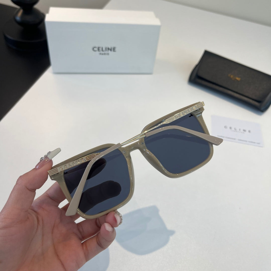 Celine Fashion Black Lens Sunglasses for Men & Women - 132451 - detail image 9