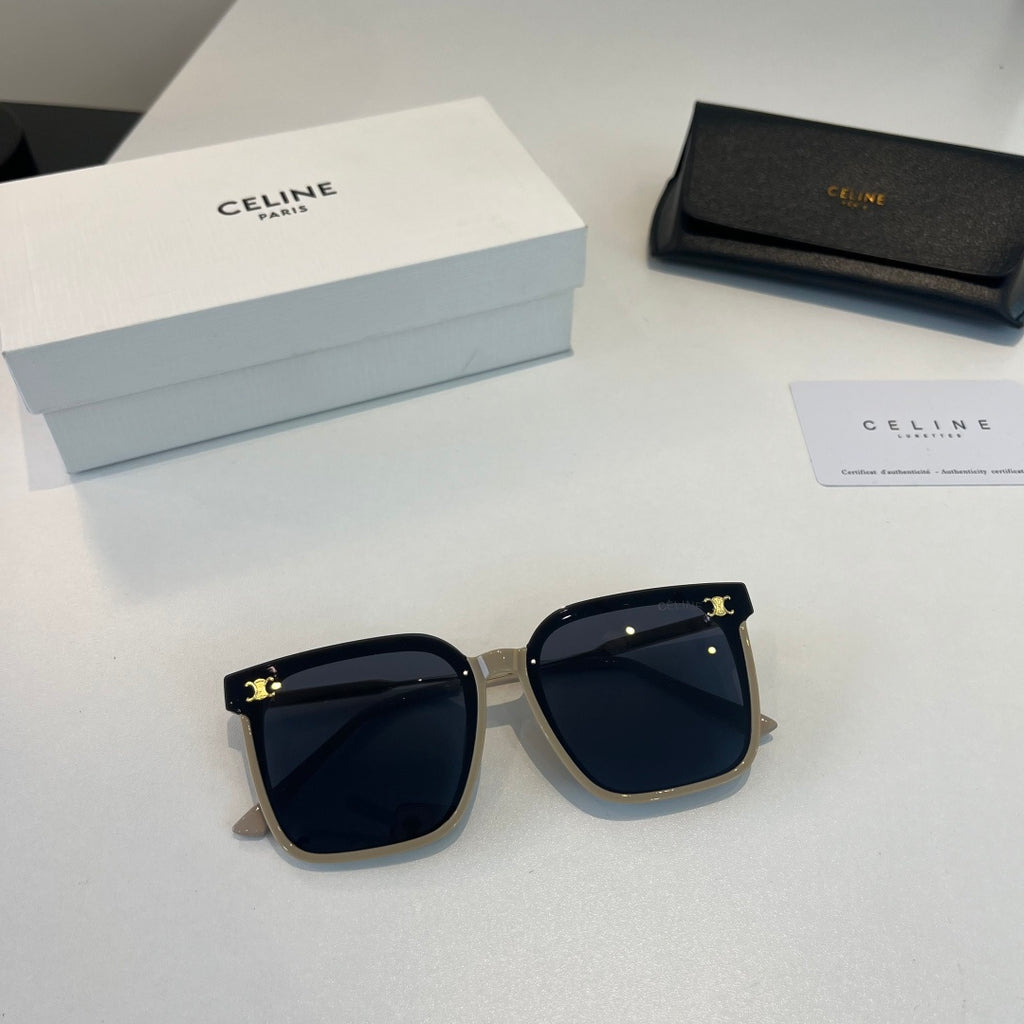 Celine Fashion Black Lens Sunglasses for Men & Women - 372003 - detail image 5