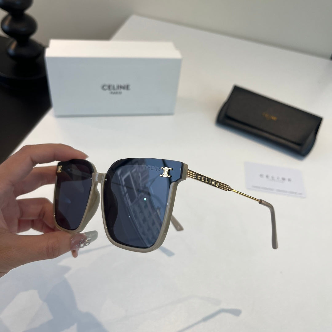 Celine Fashion Black Lens Sunglasses for Men & Women - 132451 - detail image 4