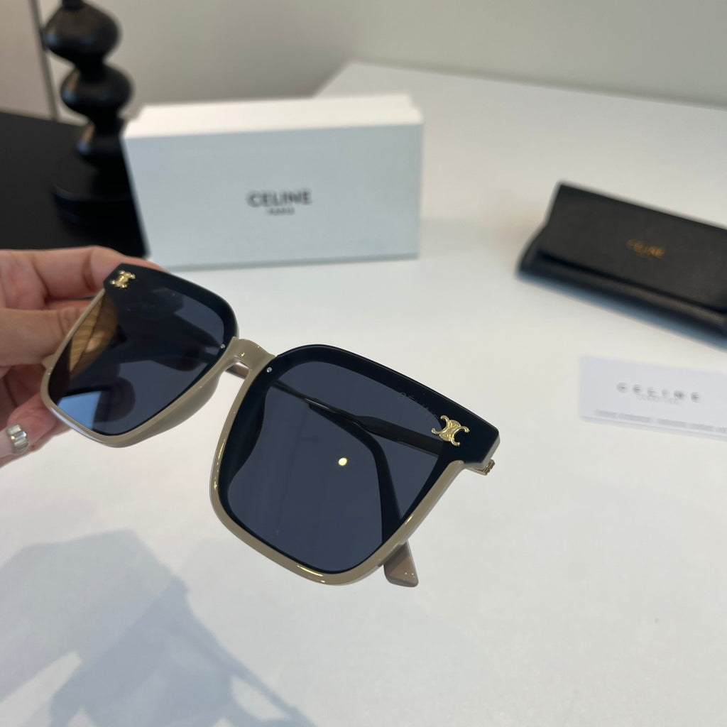 Celine Fashion Black Lens Sunglasses for Men & Women - 372003 - detail image 7