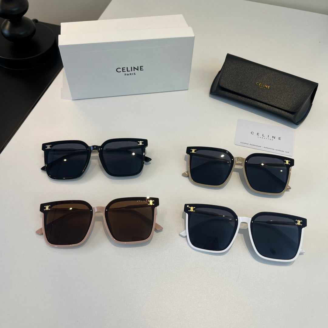 Celine Fashion Black Lens Sunglasses for Men & Women - 398852 - detail image 11