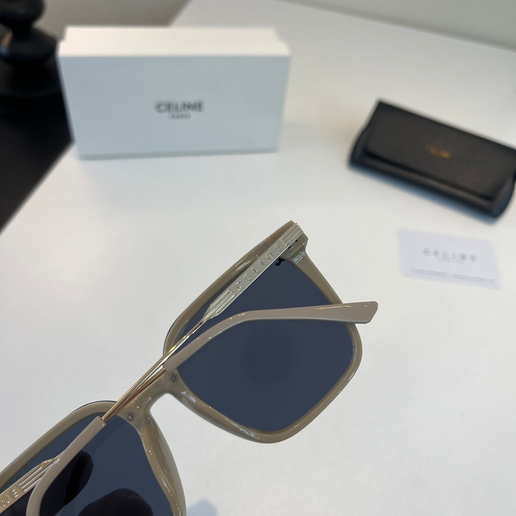 Celine Fashion Black Lens Sunglasses for Men & Women - 372003 - detail image 8