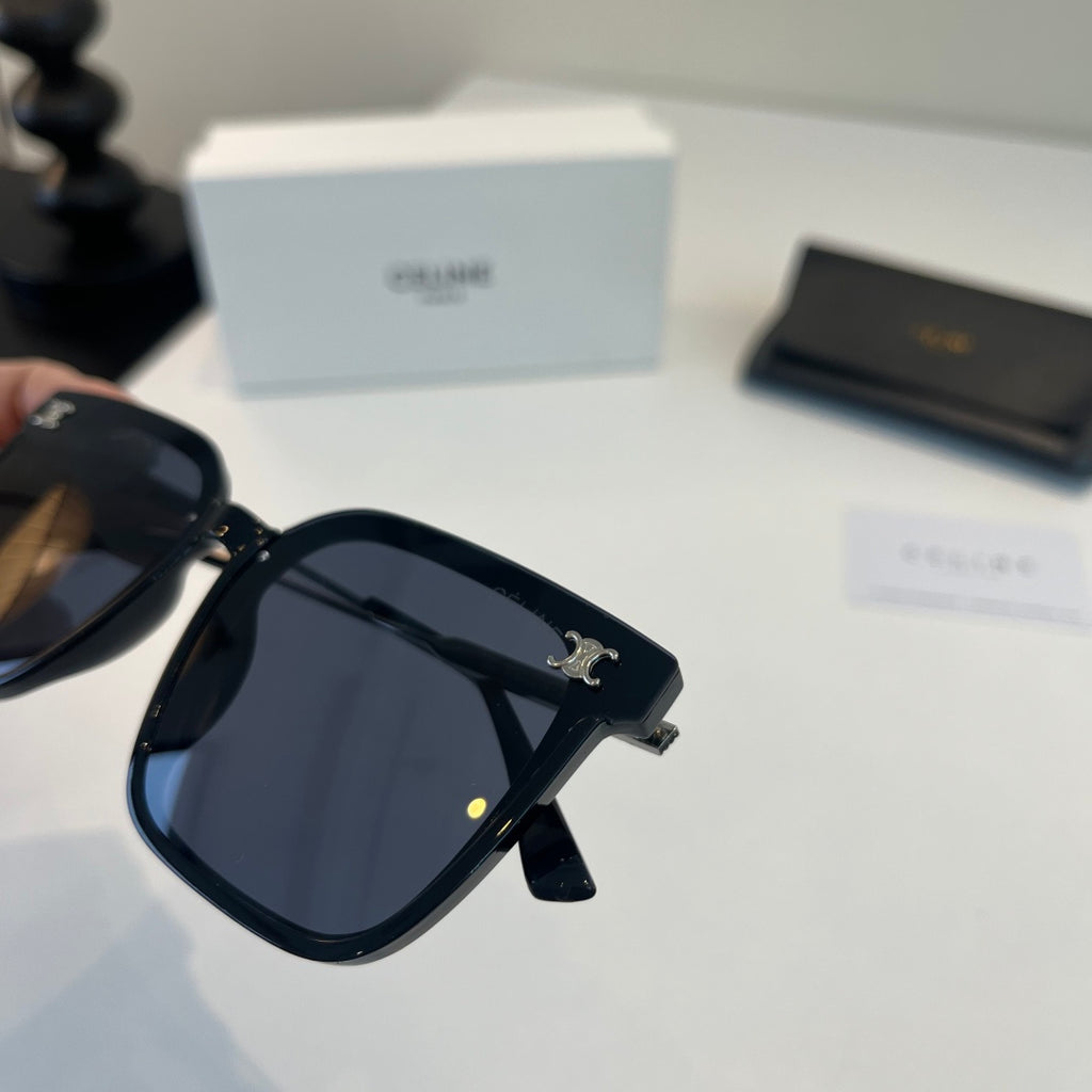 Celine Fashion Black Lens Sunglasses for Men & Women - 432002 - detail image 5