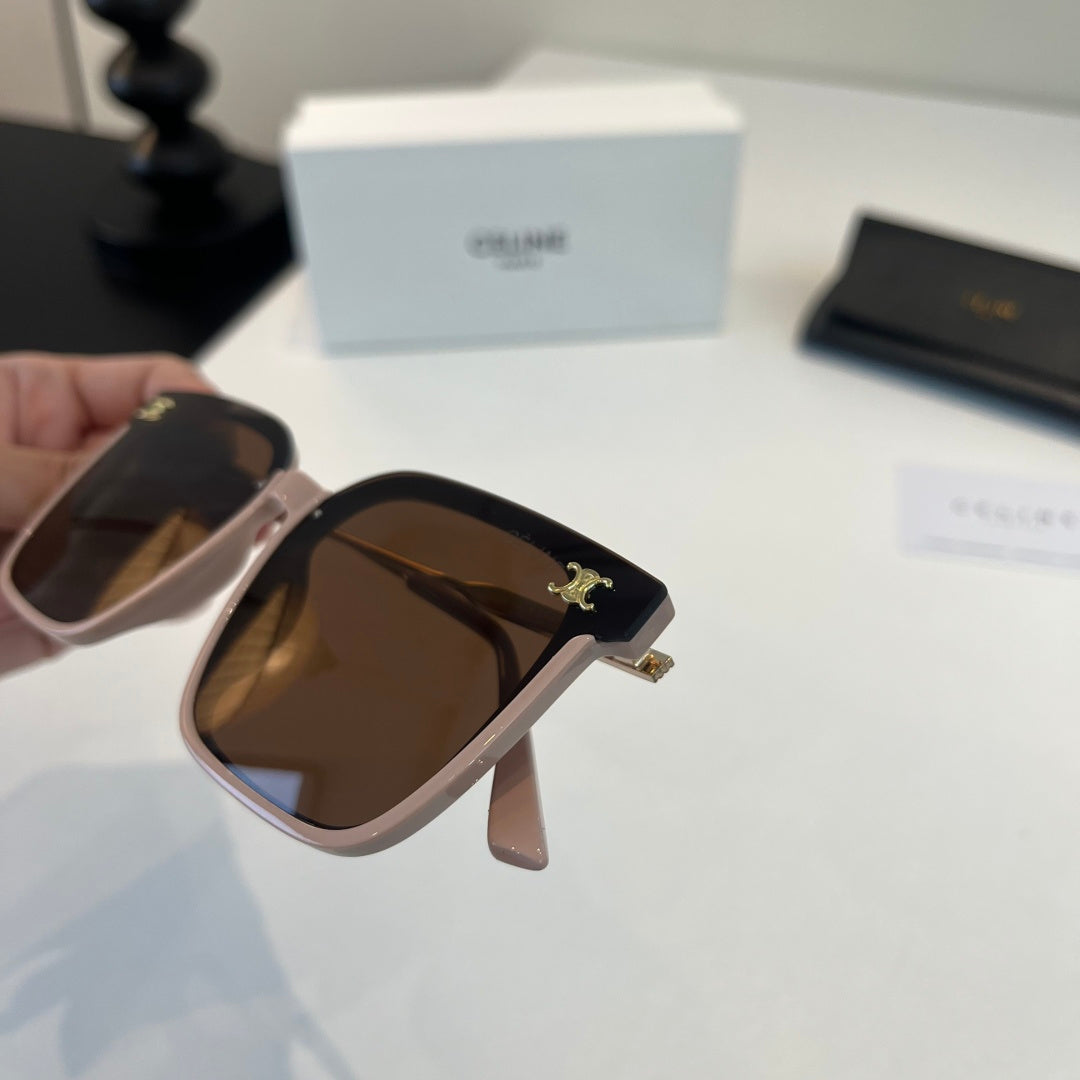 Celine Fashion Black Lens Sunglasses for Men & Women - 432003 - detail image 6