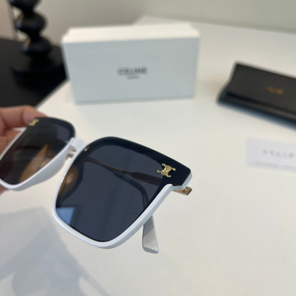 Celine Fashion Black Lens Sunglasses for Men & Women - 432004 - detail image 6