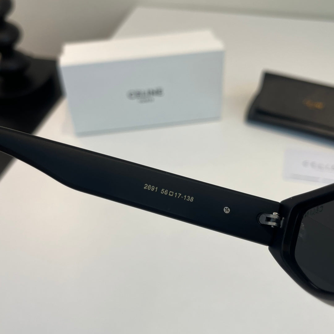 Celine Fashion Black Lens Sunglasses for Men & Women - 432005 - detail image 8