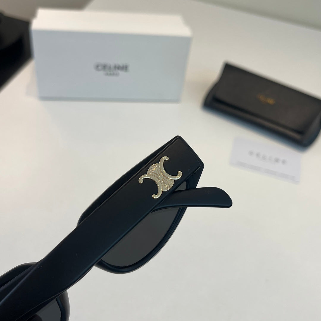 Celine Fashion Black Lens Sunglasses for Men & Women - 132455 - detail image 6