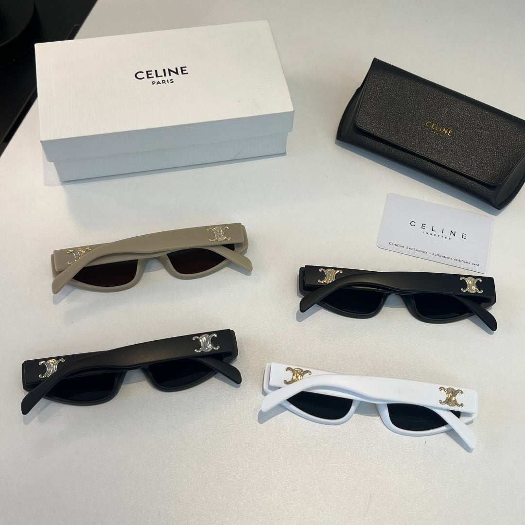 Celine Fashion Black Lens Sunglasses for Men & Women - 132455 - detail image 10