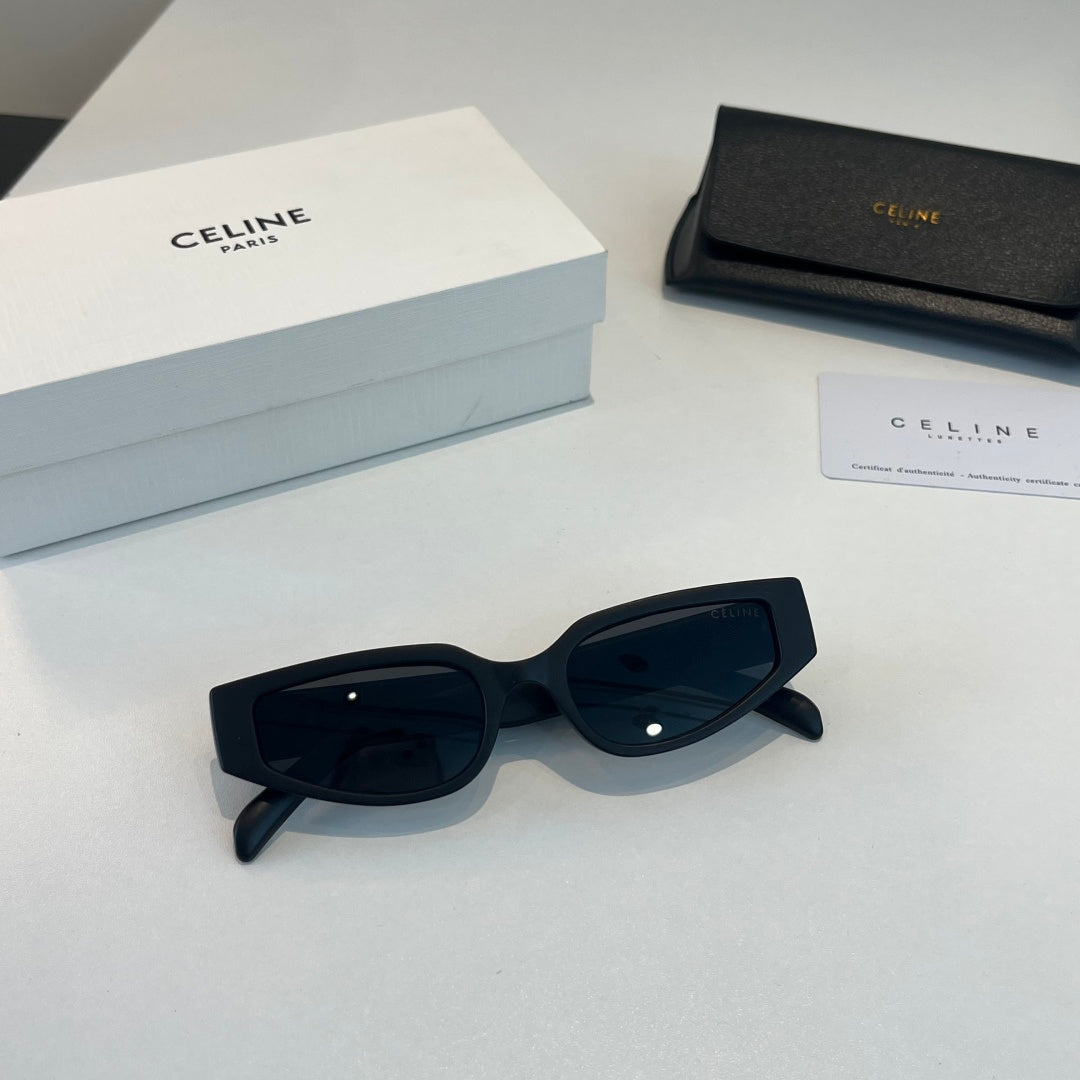 Celine Fashion Black Lens Sunglasses for Men & Women - 132455 - detail image 4