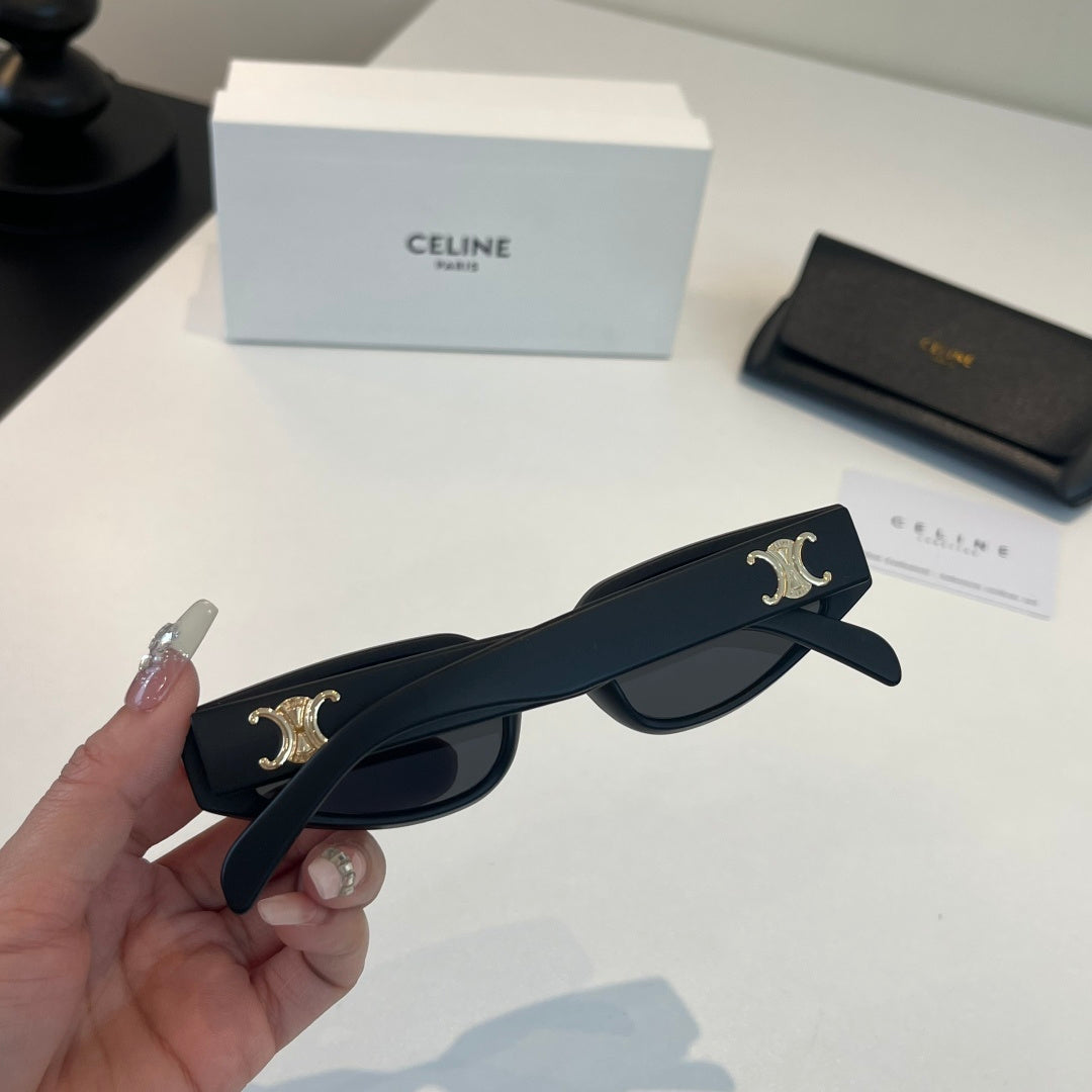 Celine Fashion Black Lens Sunglasses for Men & Women - 398854 - detail image 7