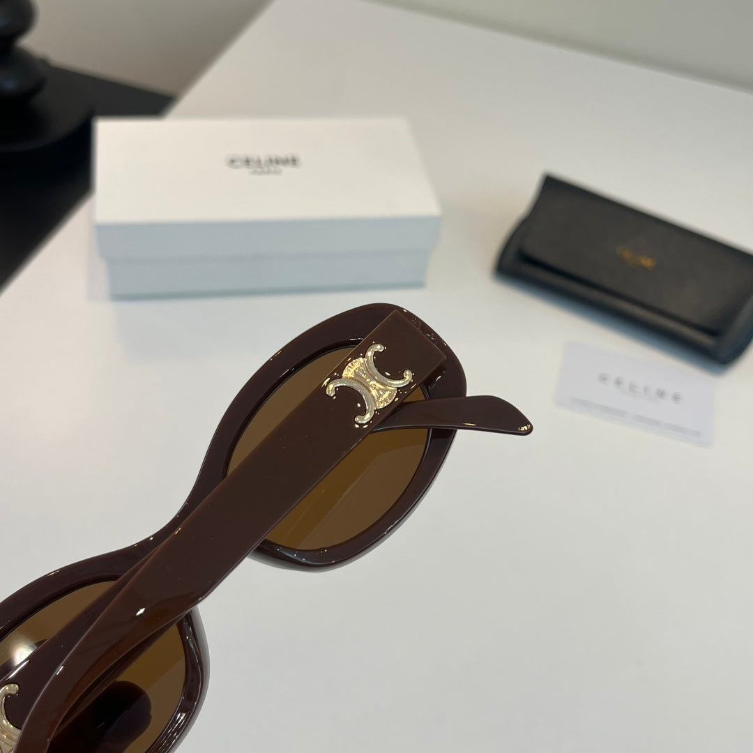 Celine Fashion Black Lens Sunglasses for Men & Women - 432009 - detail image 8