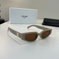 Celine Fashion Silver Lens Sunglasses for Men & Women - 432007