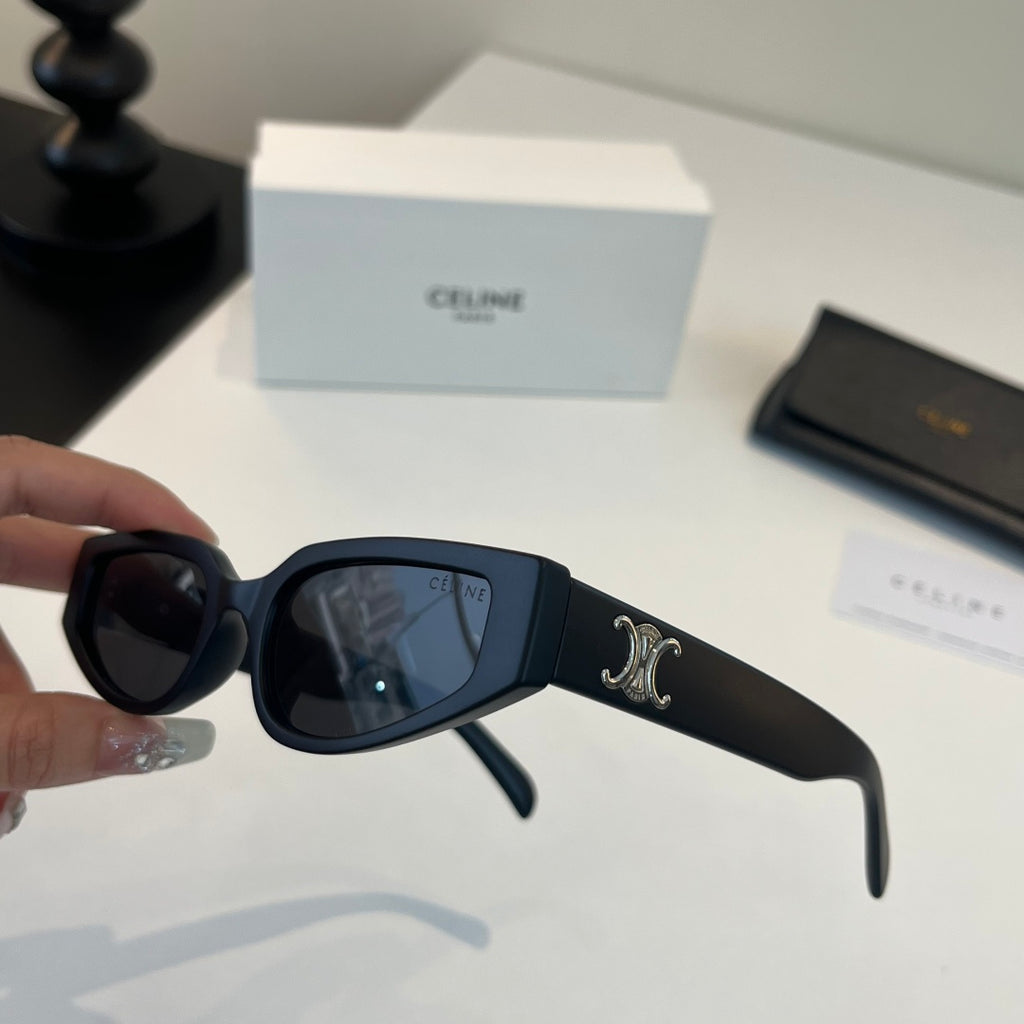 Celine Fashion Black Lens Sunglasses for Men & Women - 432008 - detail image 10