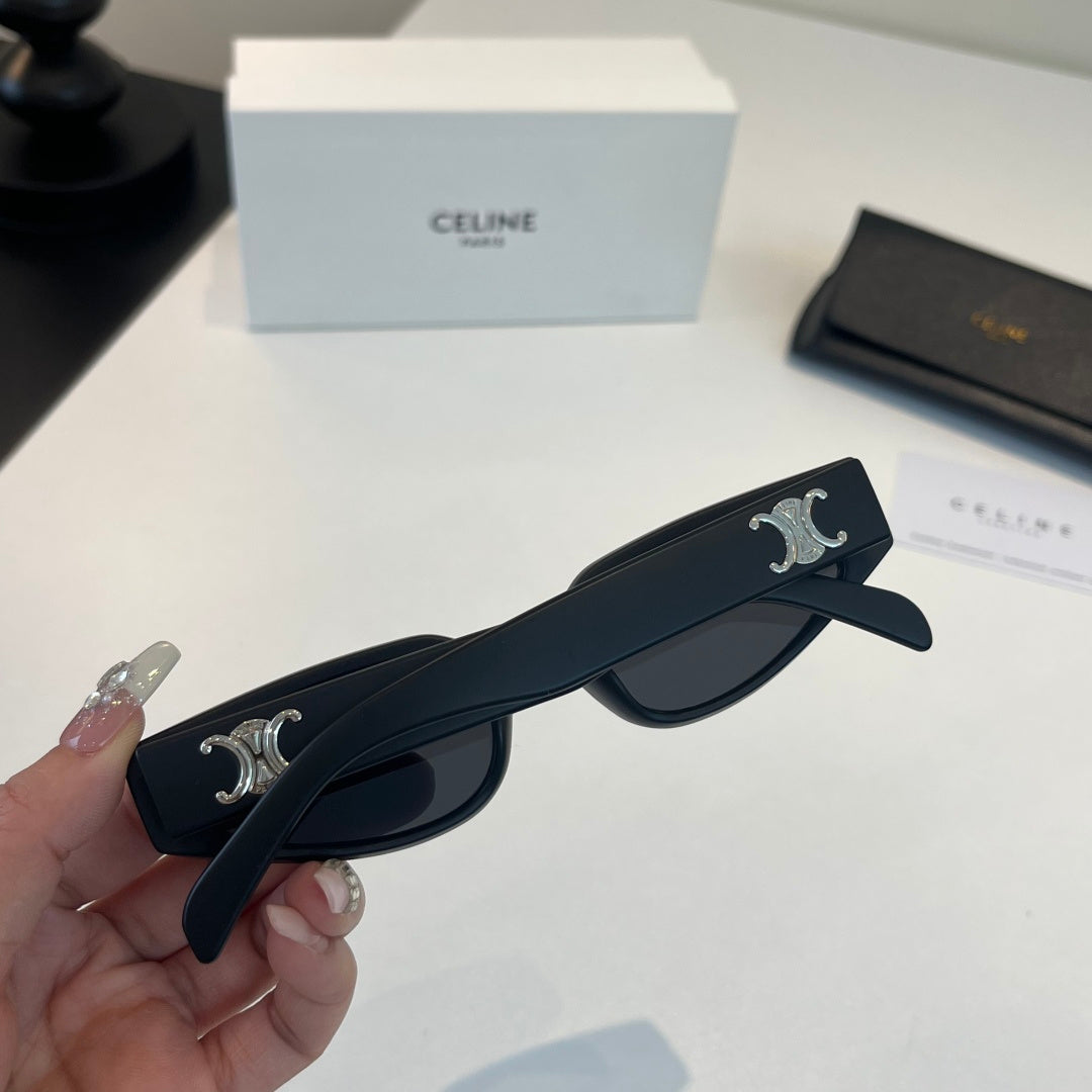 Celine Fashion Black Lens Sunglasses for Men & Women - 372010 - detail image 7