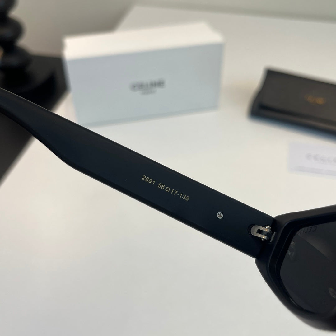 Celine Fashion Black Lens Sunglasses for Men & Women - 132458 - detail image 8