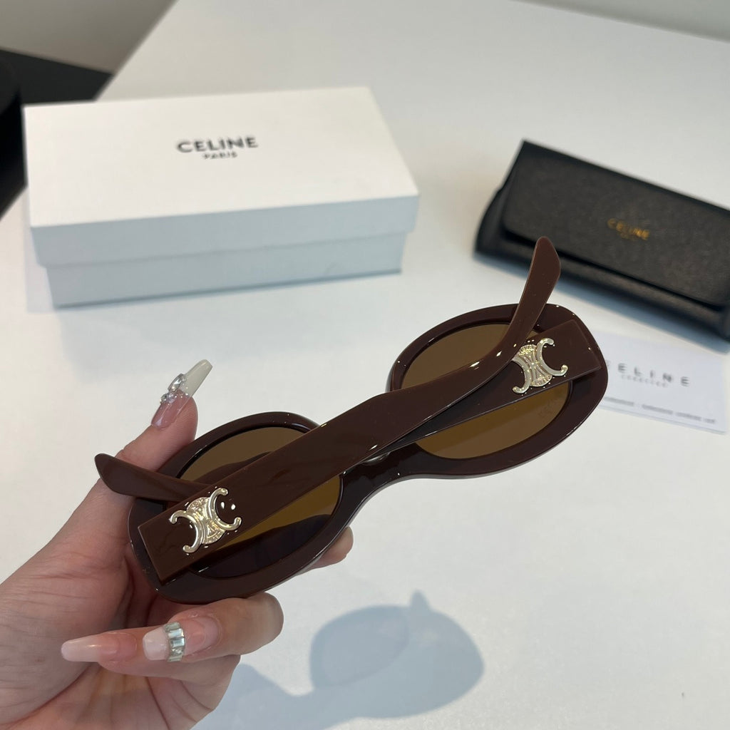 Celine Fashion Black Lens Sunglasses for Men & Women - 132459 - detail image 7