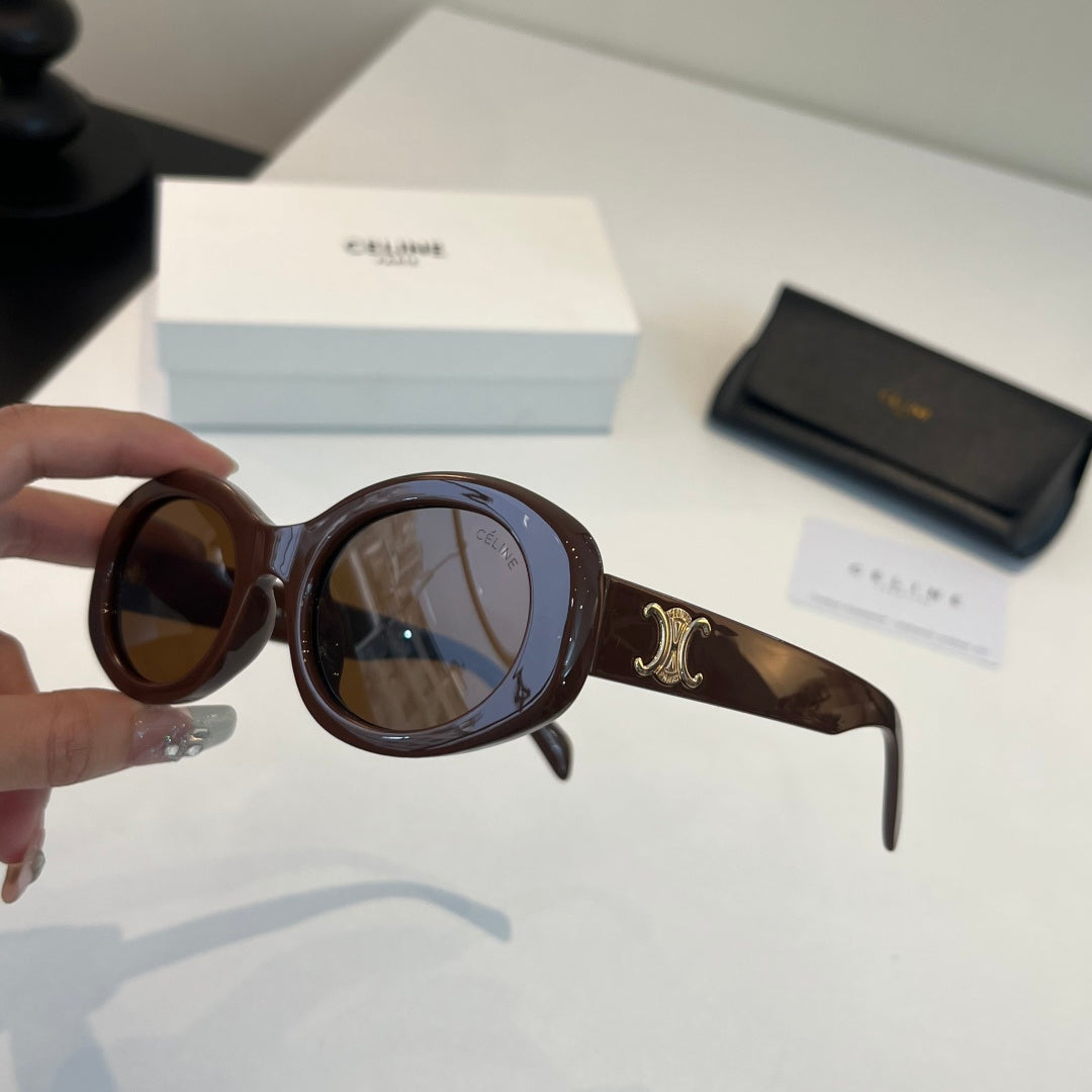 Celine Fashion Black Lens Sunglasses for Men & Women - 432009 - detail image 4
