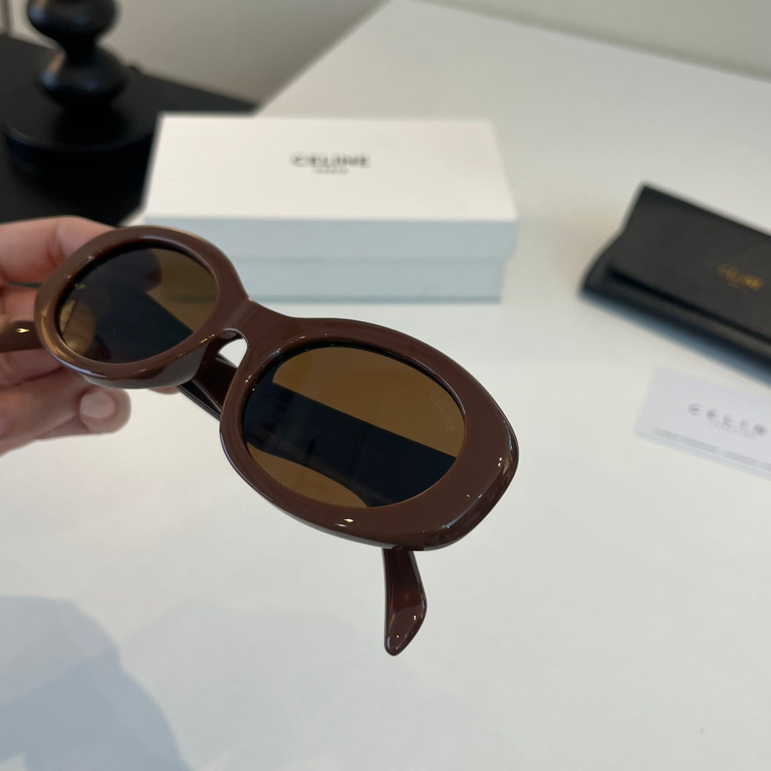 Celine Fashion Black Lens Sunglasses for Men & Women - 432009 - detail image 6