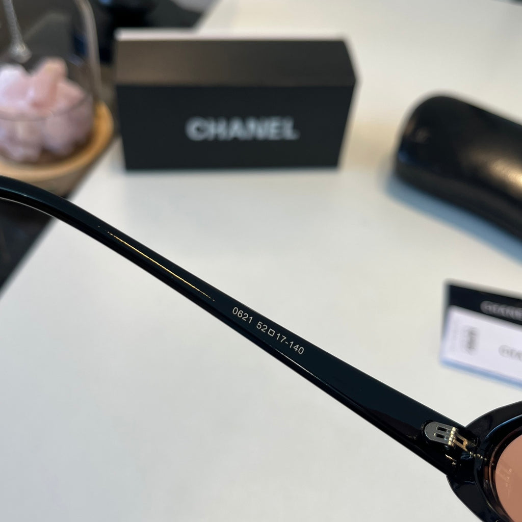 Chanel Oversized Brown Lens Sunglasses for Men & Women - 486550 - detail image 10