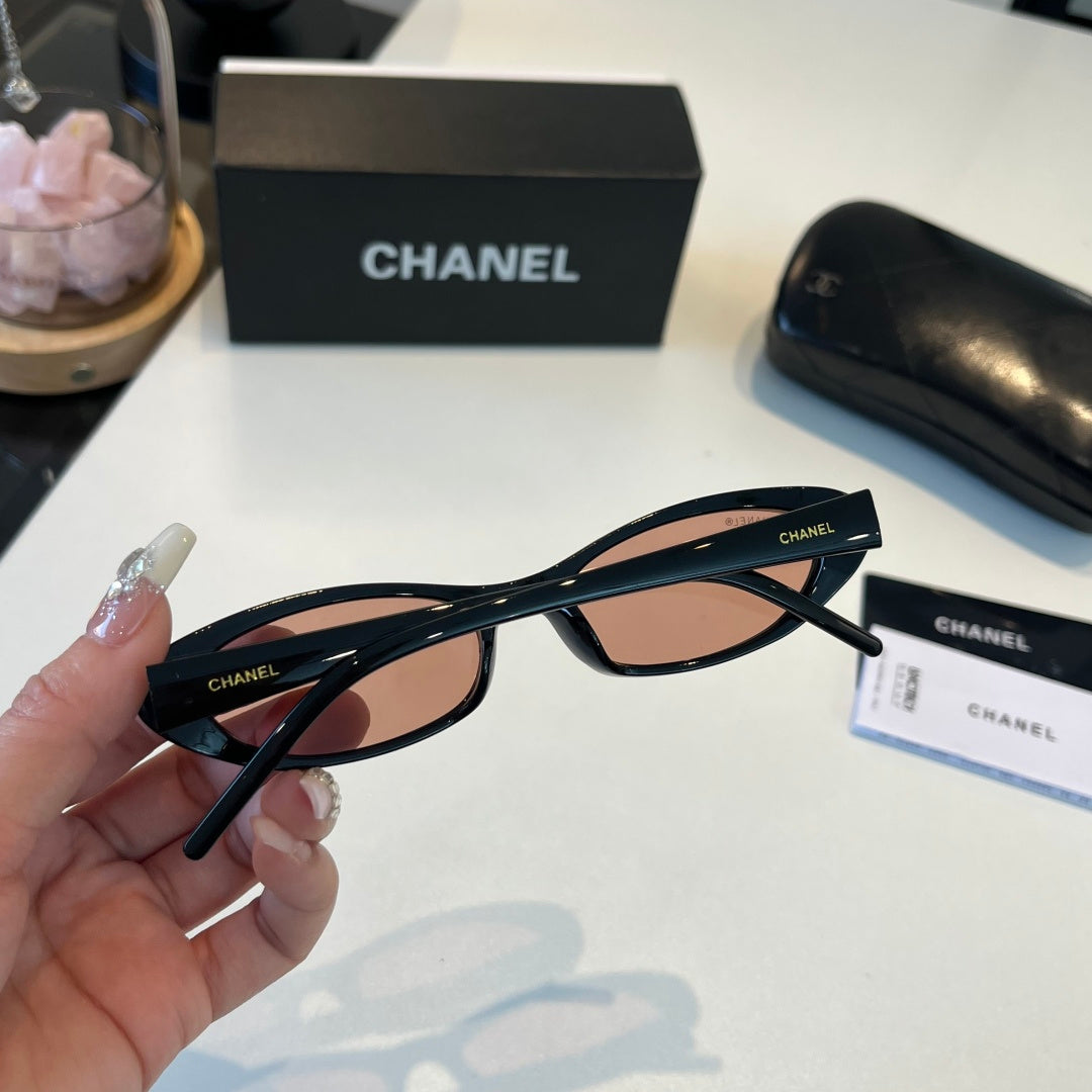 Chanel Oversized Brown Lens Sunglasses for Men & Women - 486550 - detail image 9