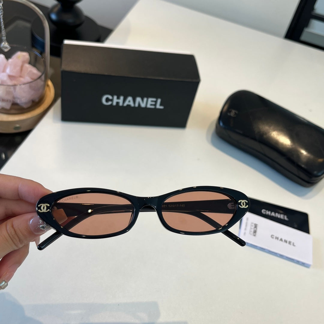 Chanel Oversized Brown Lens Sunglasses for Men & Women - 486550 - detail image 6