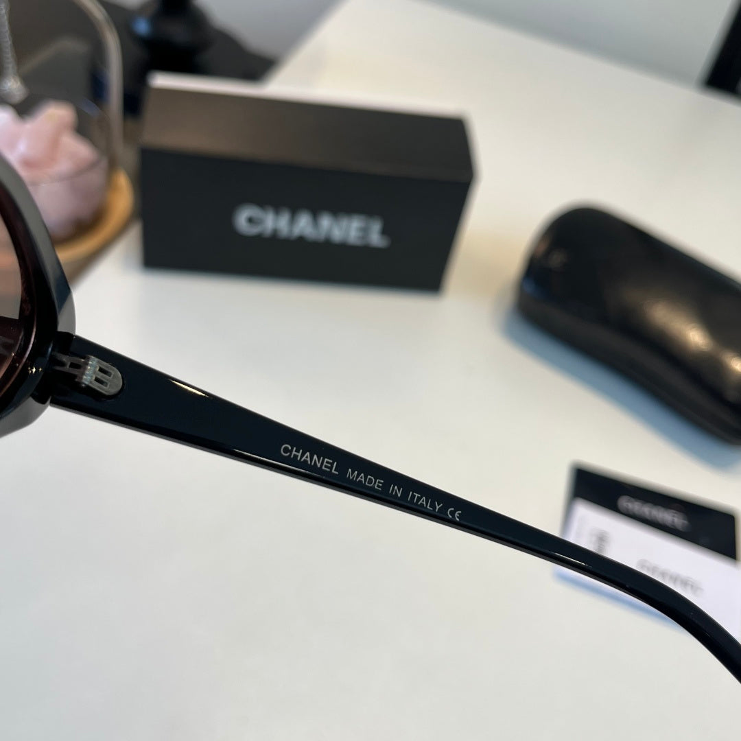 Chanel Oversized Brown Lens Sunglasses for Men & Women - 486550 - detail image 11