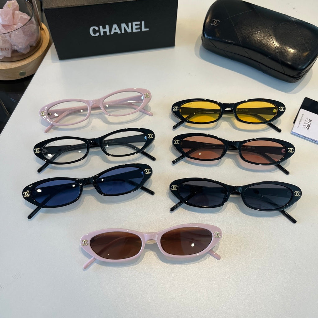 Chanel Oversized Silver Lens Sunglasses for Men & Women - 486553 - detail image 11