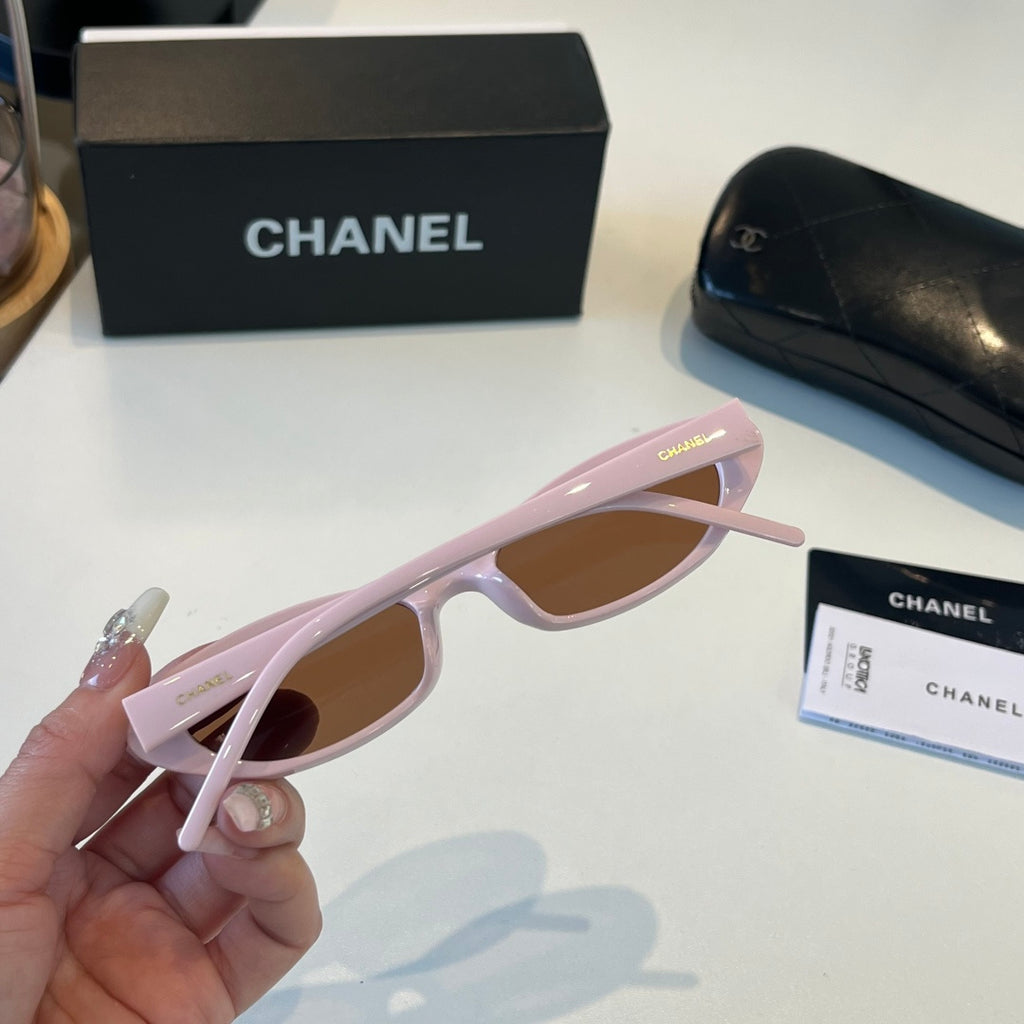 Chanel Oversized Silver Lens Sunglasses for Men & Women - 448998 - detail image 7