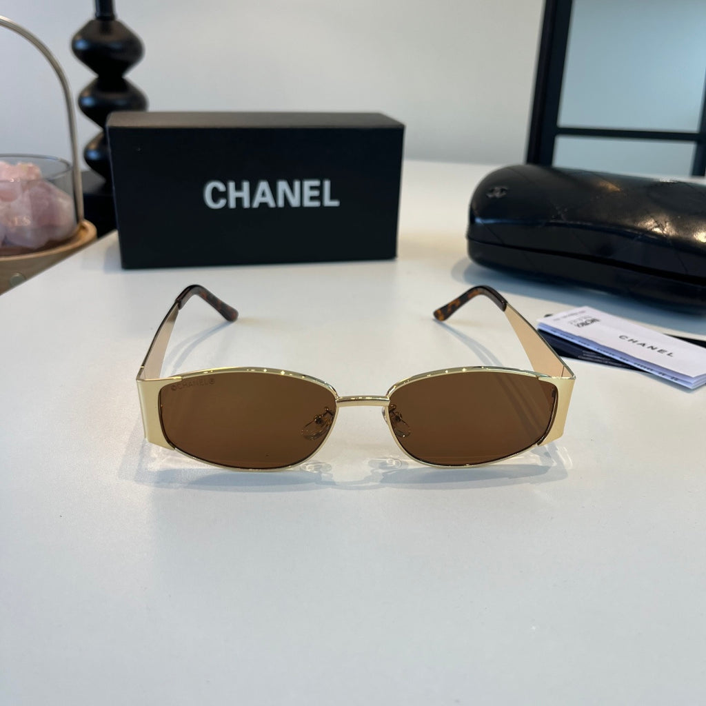 Chanel Oversized Brown Lens Sunglasses for Men & Women - 486560 - detail image 2