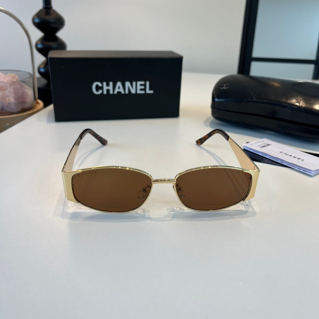 Chanel Oversized Brown Lens Sunglasses for Men & Women - 449000 - detail image 2
