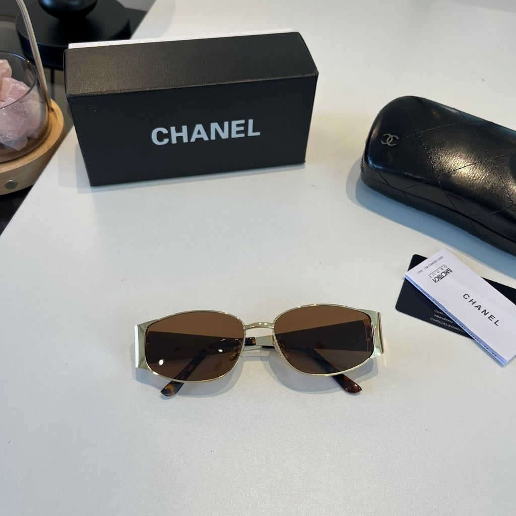 Chanel Oversized Brown Lens Sunglasses for Men & Women - 486560 - detail image 10