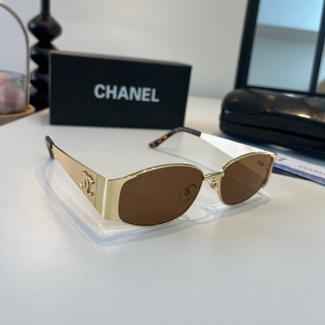 Chanel Oversized Brown Lens Sunglasses for Men & Women - 449000