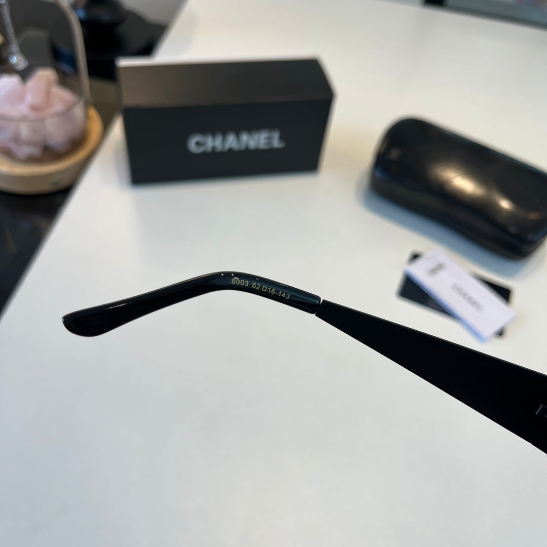 Chanel Oversized Silver Lens Sunglasses for Men & Women - 448999 - detail image 8