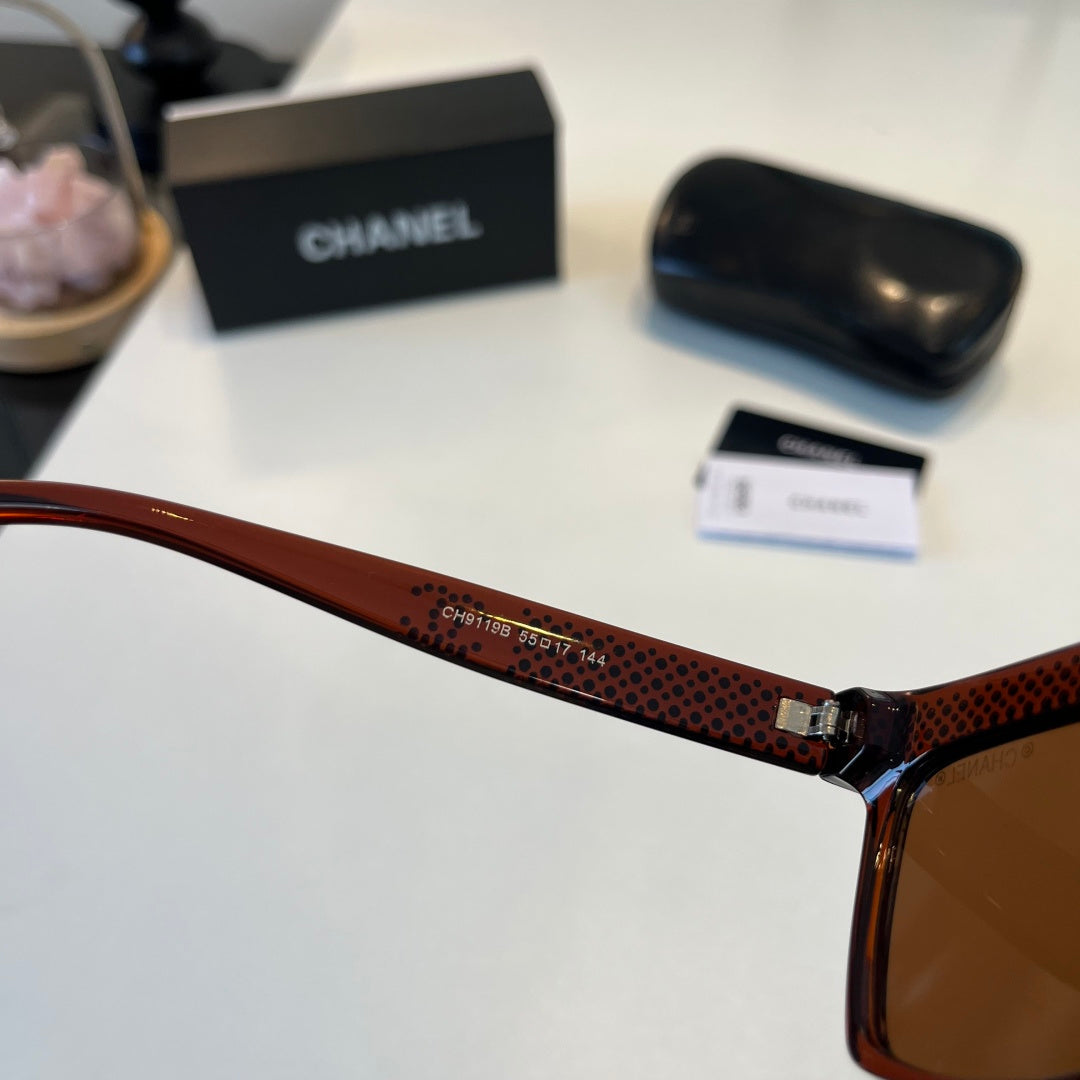 Chanel Fashion Black Lens Sunglasses for Men & Women - 486562 - detail image 8