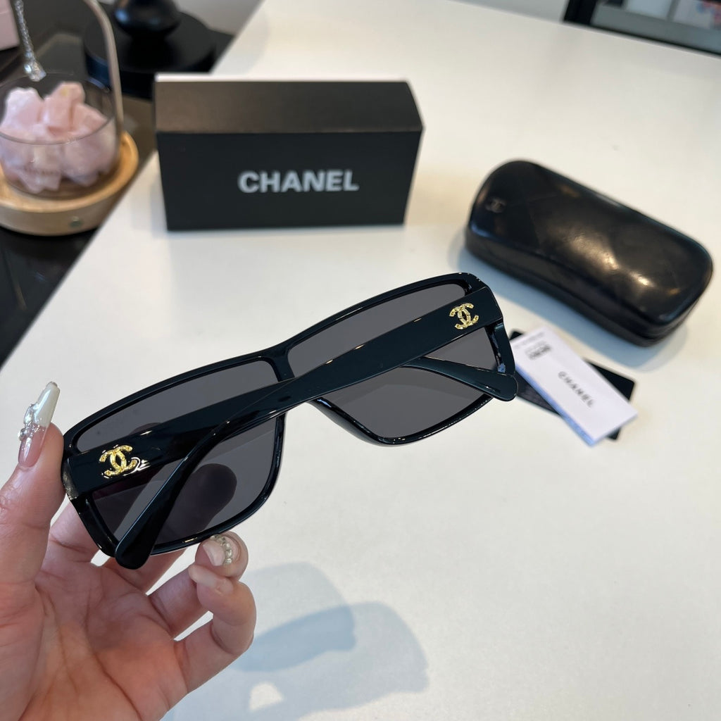 Chanel Fashion Black Lens Sunglasses for Men & Women - 449005 - detail image 8