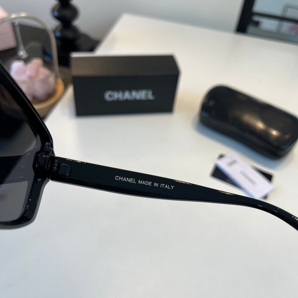 Chanel Fashion Black Lens Sunglasses for Men & Women - 486566 - detail image 10