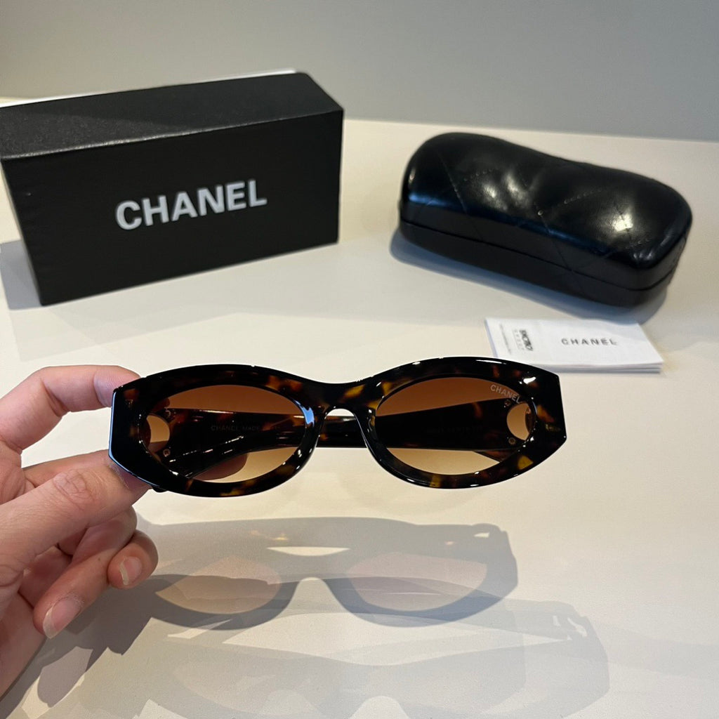 Chanel Fashion Brown Lens Sunglasses for Men & Women - 465132 - detail image 5