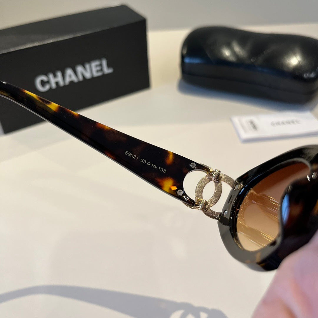 Chanel Fashion Brown Lens Sunglasses for Men & Women - 465132 - detail image 9