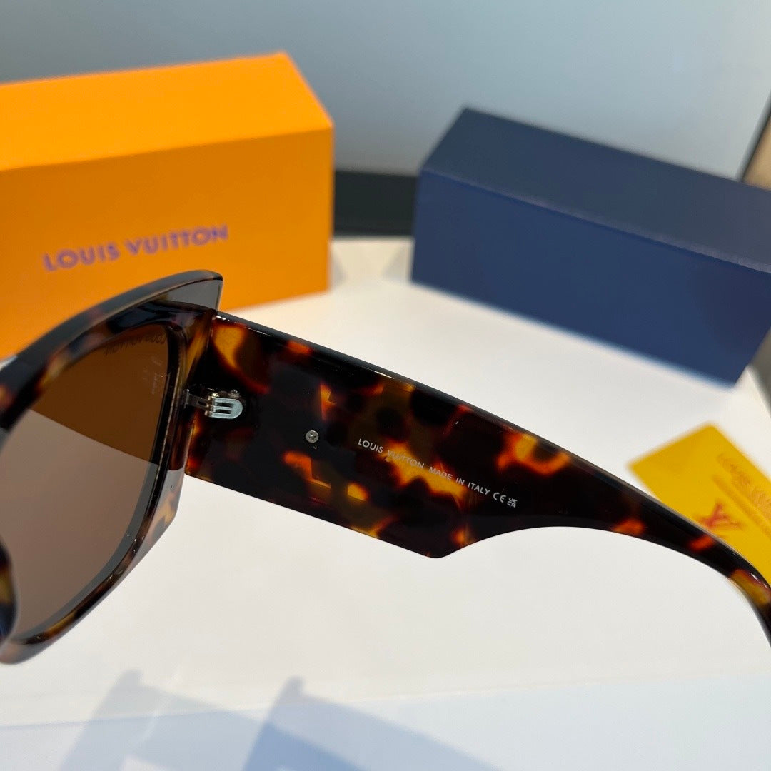 Louis Vuitton Fashion Black Lens Sunglasses for Men & Women - 464693 - detail image 5