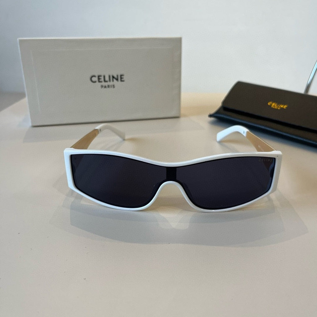 Celine Metal Fashion Blue Lens Sunglasses for Men & Women - 431976 - detail image 2