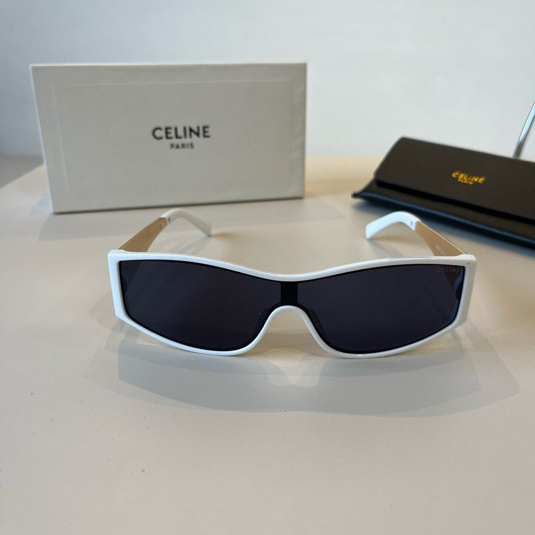 Celine Metal Fashion Blue Lens Sunglasses for Men & Women - 415635 - detail image 2