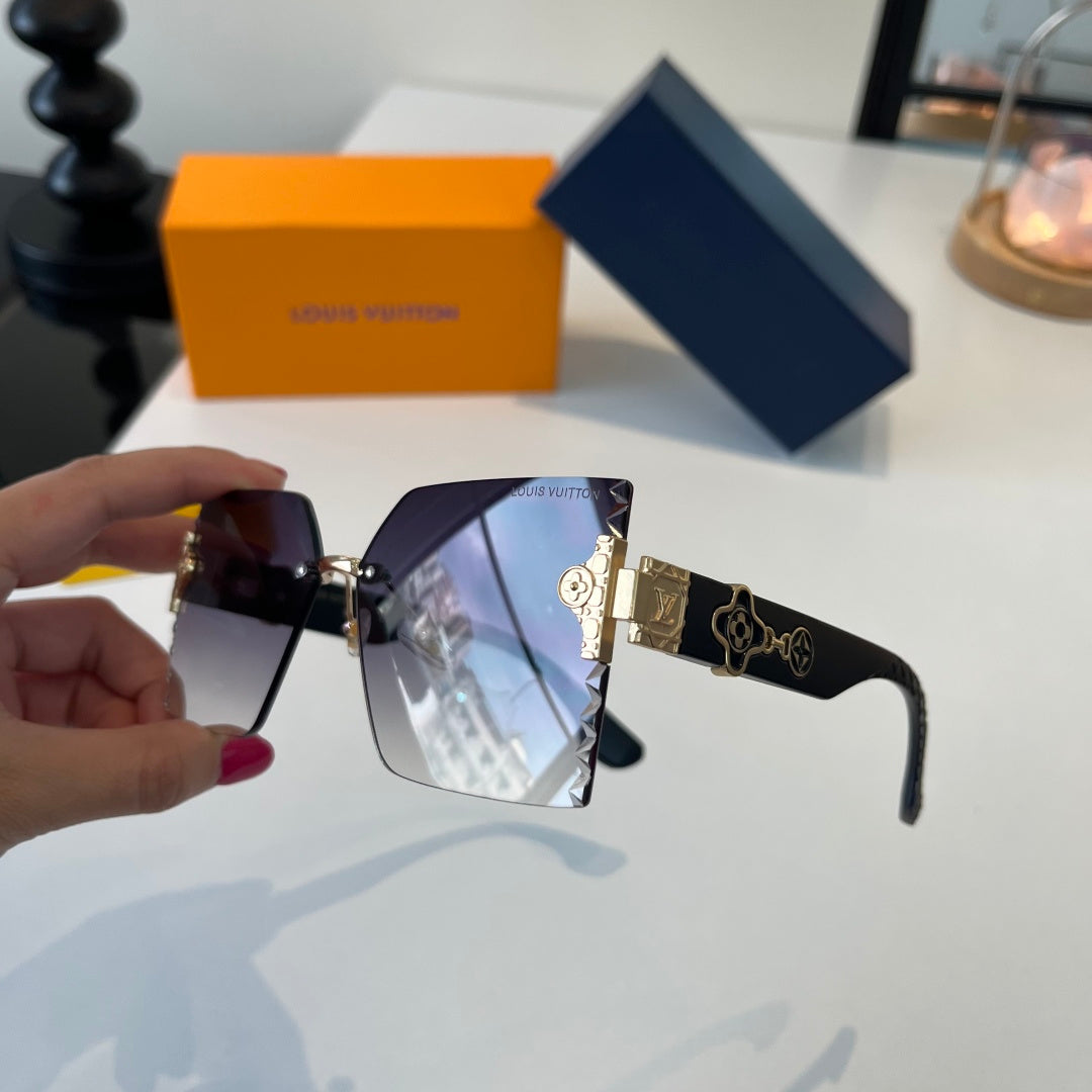 Louis Vuitton Fashion Silver Lens Sunglasses for Women - 493089 - detail image 4