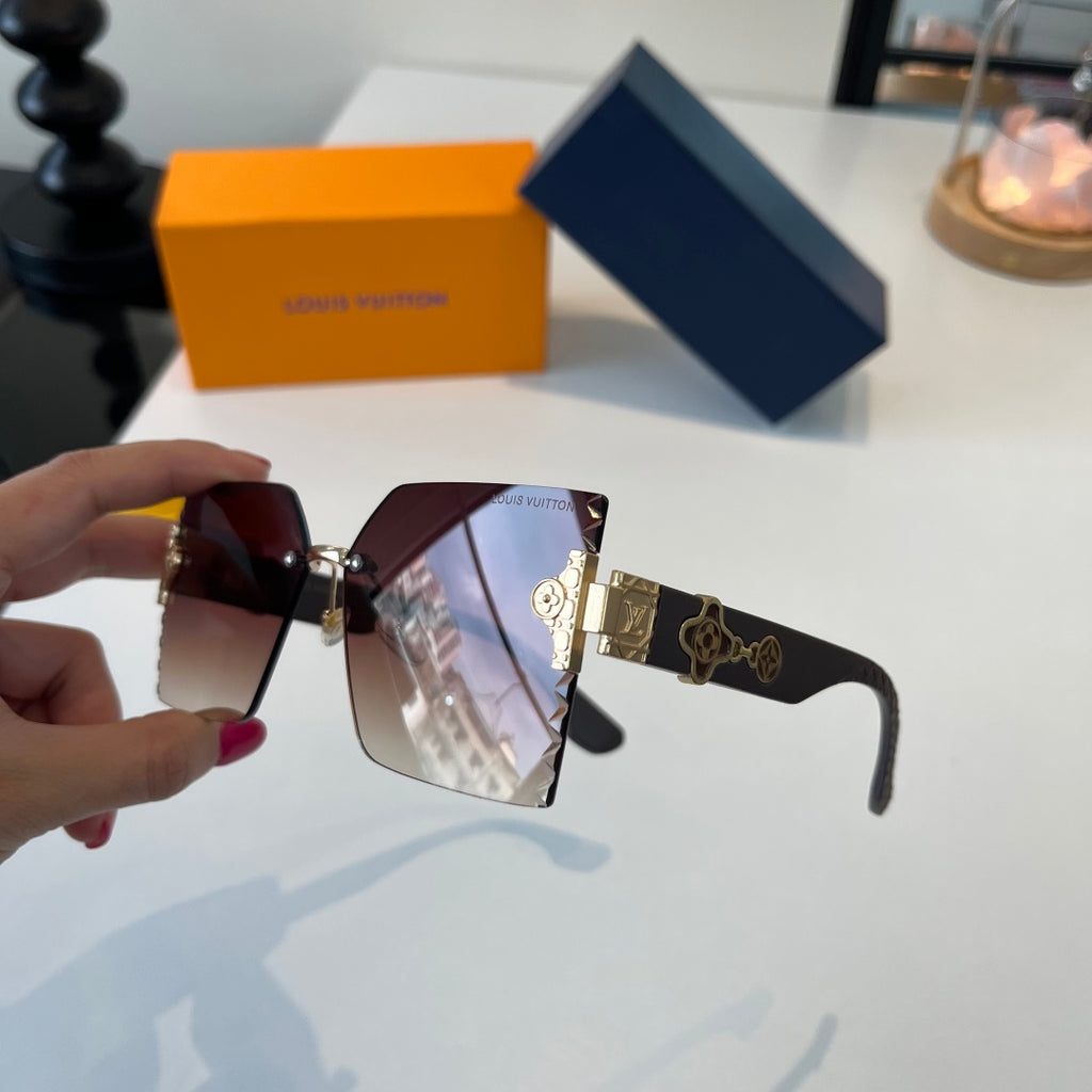Louis Vuitton Fashion Red Lens Sunglasses for Women - detail image 11
