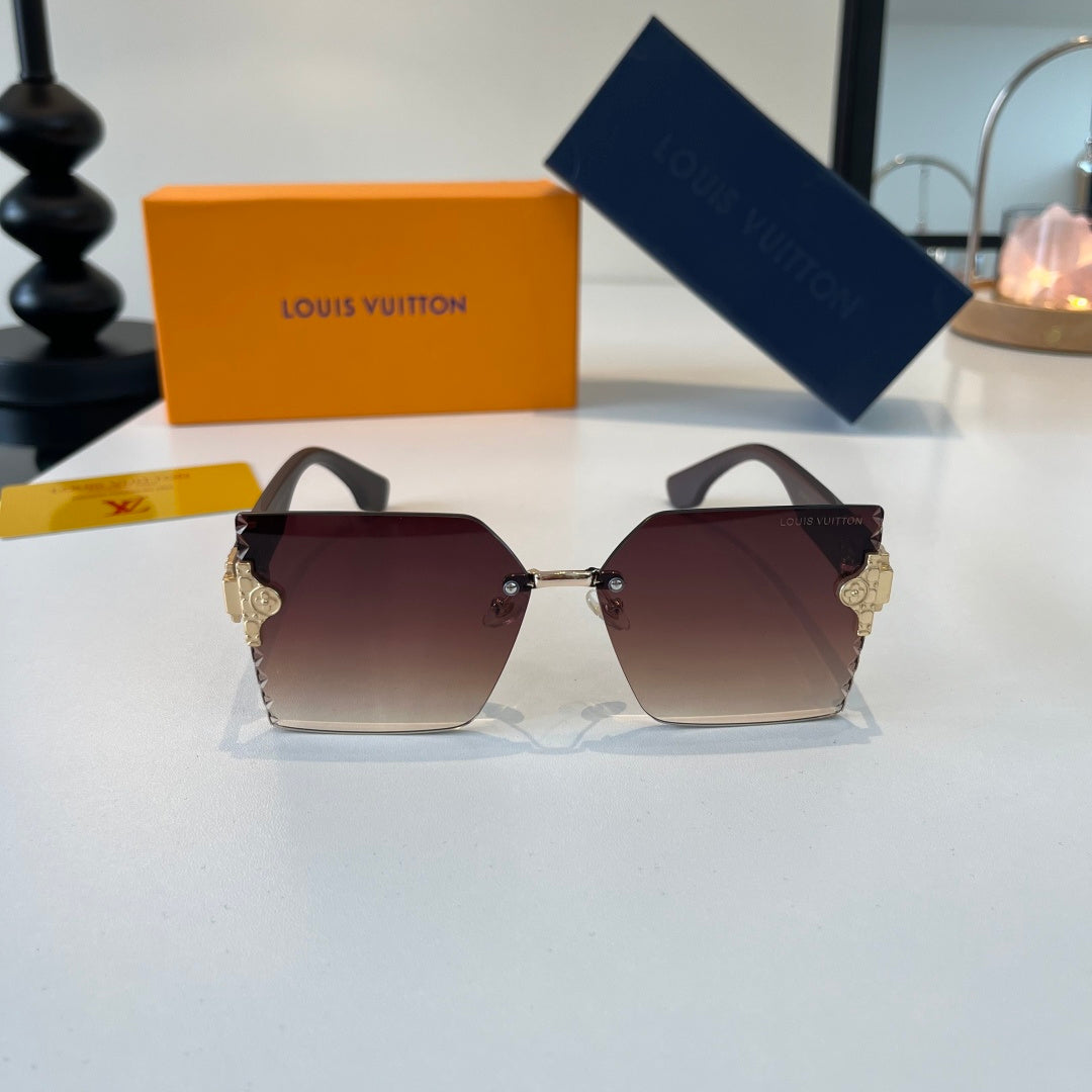 Louis Vuitton Fashion Red Lens Sunglasses for Women - detail image 2