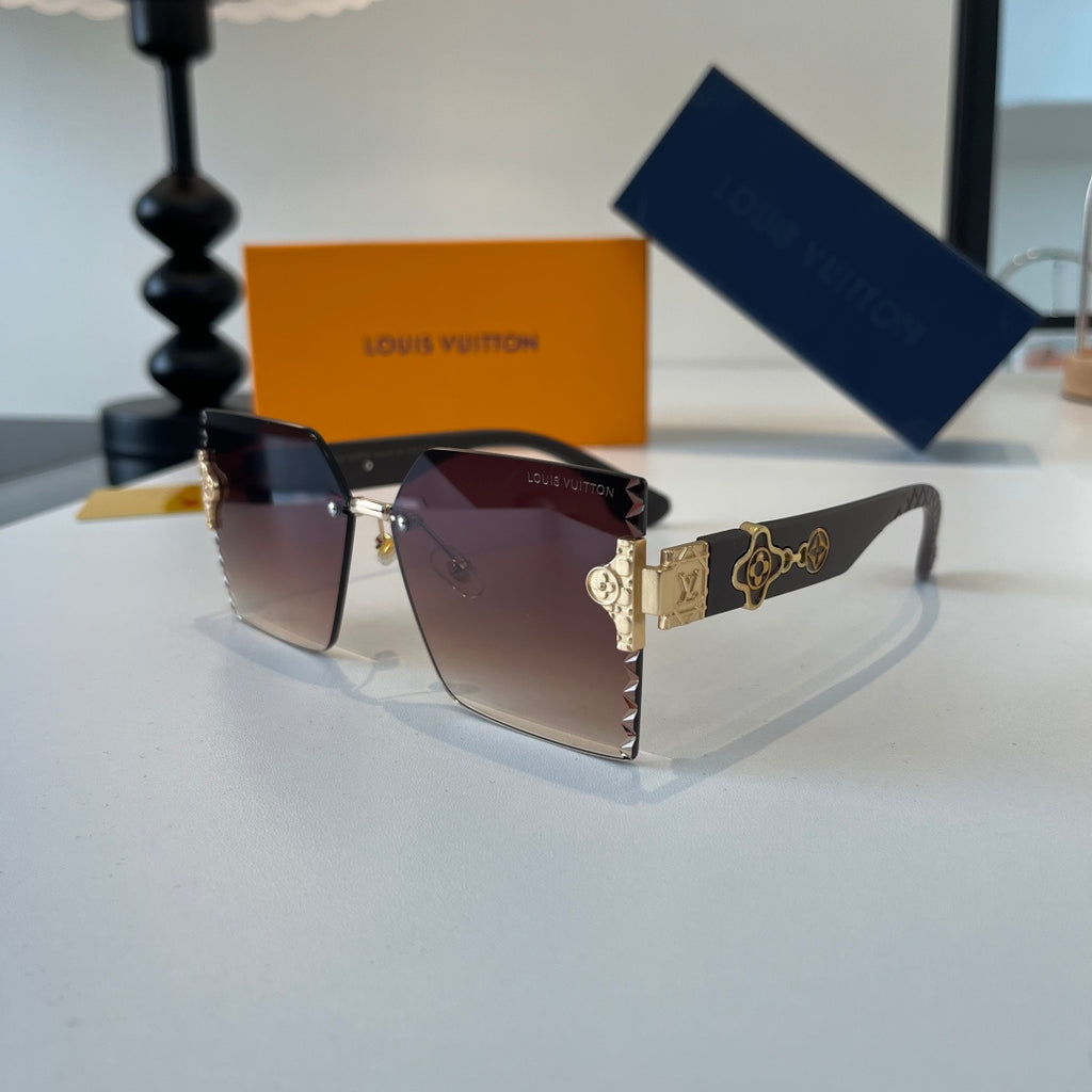 Louis Vuitton Fashion Red Lens Sunglasses for Women - detail image 3